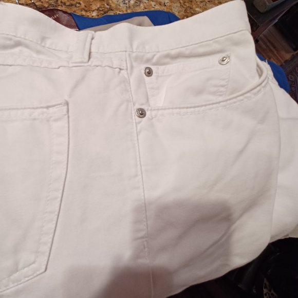 Lord & Taylor white boat pants/jeans Size 36/32 - Picture 6 of 6